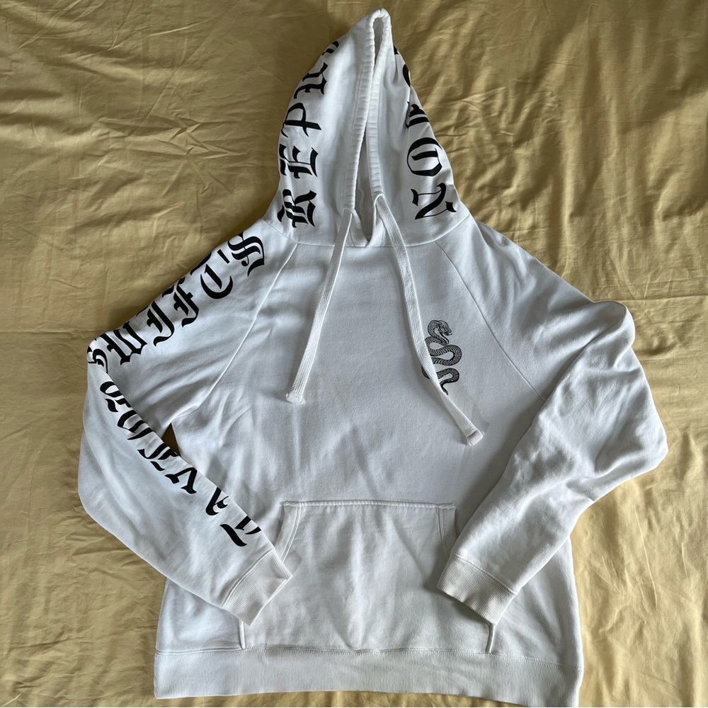 Taylor Swift Reputation Stadium Tour 2018 White Snake Hoodie